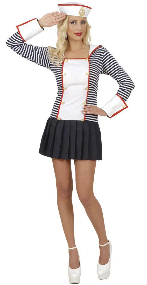 Disfraz de Marinera Adultos Widmann